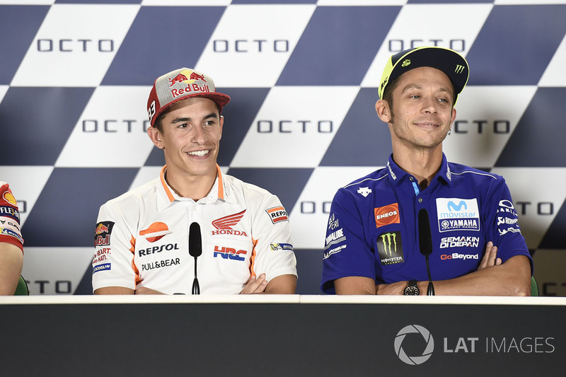 Marc Marquez, Repsol Honda Team, Valentino Rossi, Yamaha Factory Racing