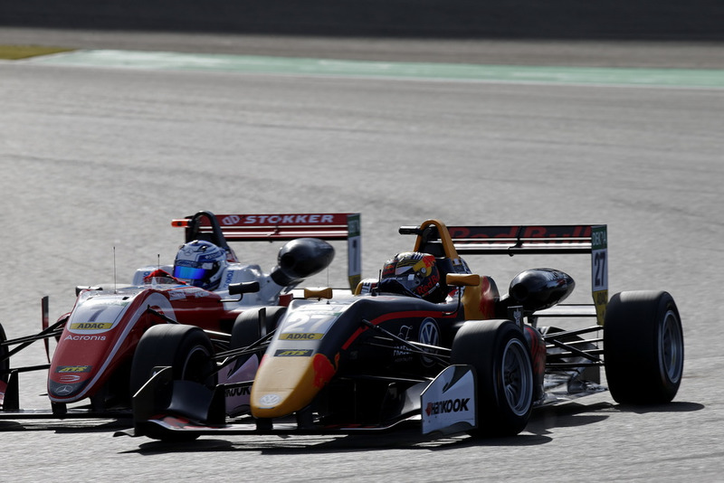 Ralf Aron, PREMA Theodore Racing Dallara F317 - Mercedes-Benz, Dan Ticktum, Motopark Dallara F317 - Volkswagen
