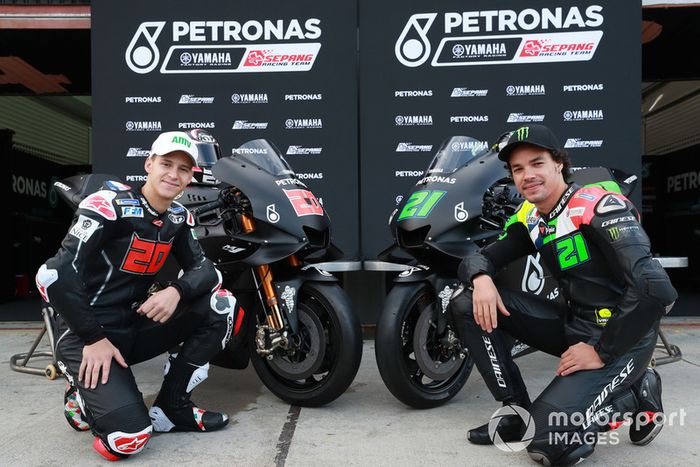 Fabio Quartararo, Petronas Yamaha SRT y Franco Morbidelli, Petronas Yamaha SRT