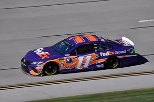 Denny Hamlin, Joe Gibbs Racing, Toyota Camry FedEx Ground