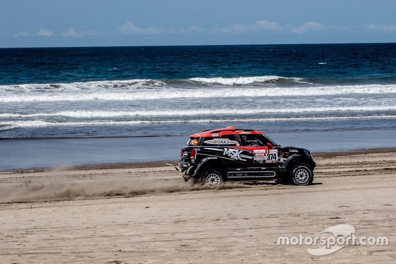 #374 Mini: Денис Кротов, Дмитро Циро, MSK Rally Team