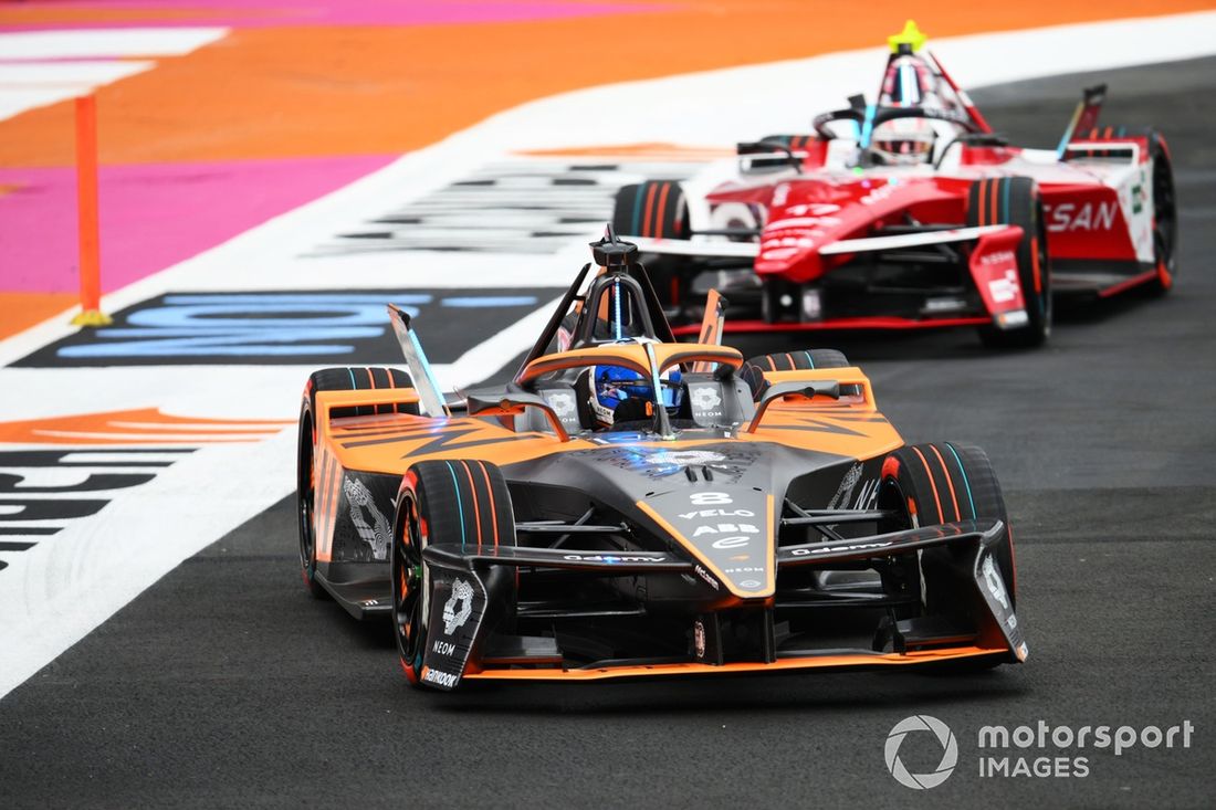 Sam Bird NEOM McLaren Formula E Team Nissan e-4ORCE 05