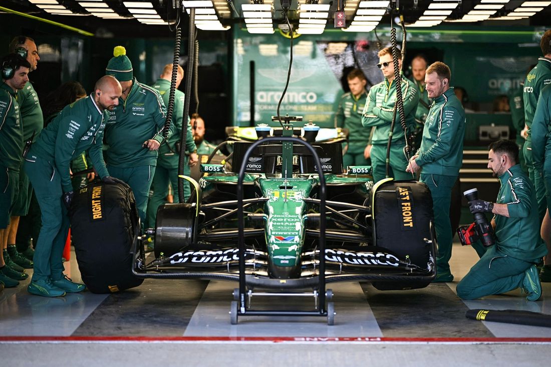 Coche de Lance Stroll, Aston Martin Racing