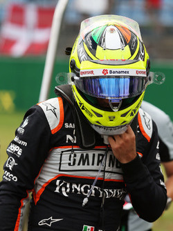 Серхио Перес, Sahara Force India F1 на стартовой решетке