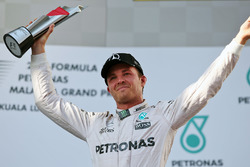 Ніко Росберг, Mercedes AMG F1 святкує подіум