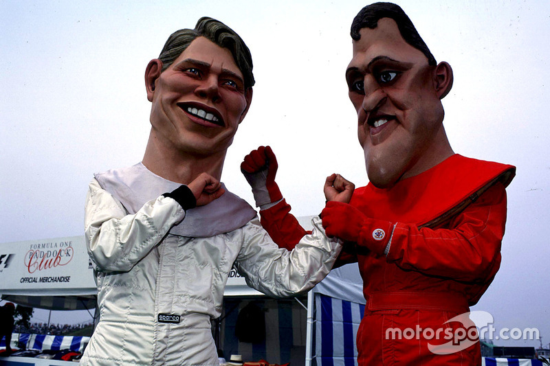 Mika Hakkinen, McLaren and Mika Hakkinen puppets