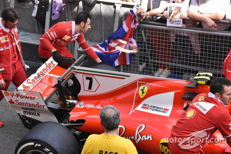 T-wing de la Ferrari SF70H