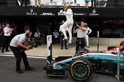 Race winner Lewis Hamilton, Mercedes AMG F1 W08