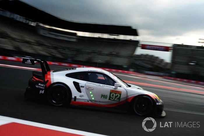 #92 Porsche Team Porsche 911 RSR: Michael Christensen, Kevin Estre