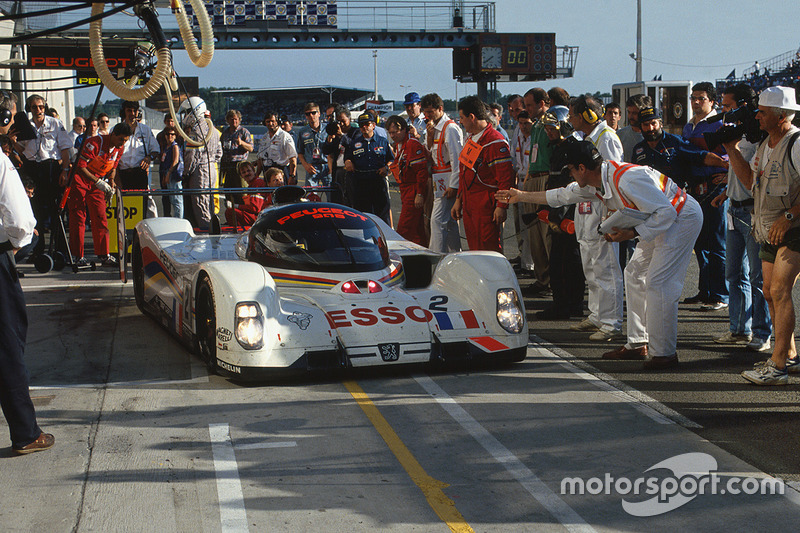 #2 Peugeot Sport Peugeot 905: Jean-Pierre Jabouille, Philippe Alliot, Mauro Baldi