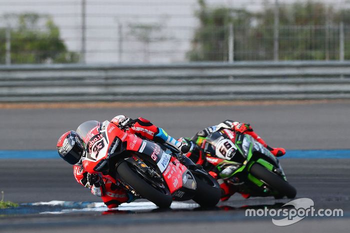 Marco Melandri, Ducati Team, Tom Sykes, Kawasaki Racing
