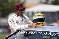 Polesitter Lewis Hamilton, Mercedes AMG F1