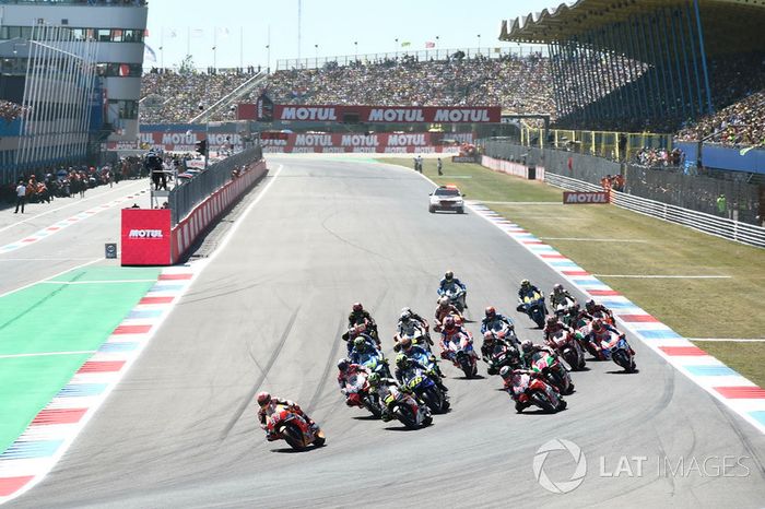 Arrancada  Marc Marquez, Repsol Honda Team líder