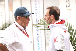 Carmelo Ezpeleta, PDG Dorna Sports, Alberto Puig, team principal Repsol Honda Team