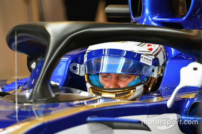 Marcus Ericsson, Sauber C36 y el halo