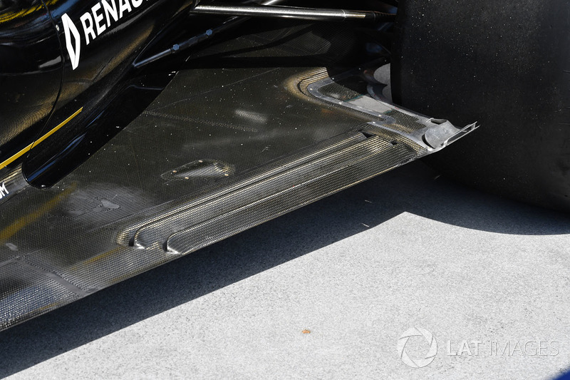 Детали днища Renault RS18
