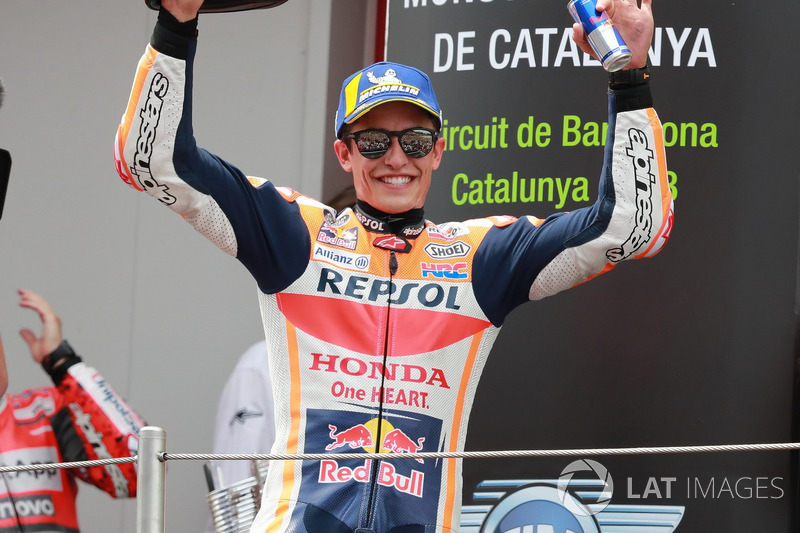 Podium: Marc Marquez, Repsol Honda Team