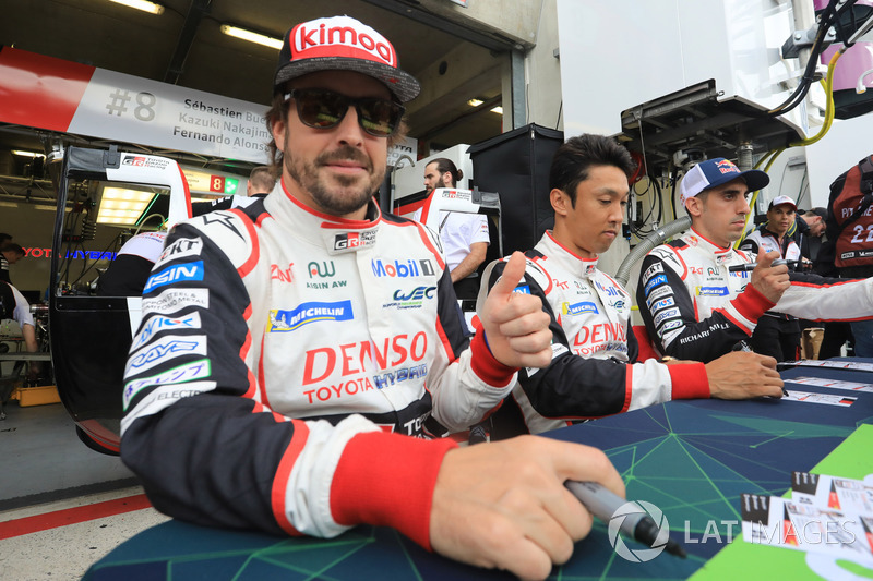 フェルナンド・アロンソ(F1出走 300回):#8 Toyota Gazoo Racing Toyota TS050