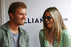 Nico Rosberg en zijn vrouw Vivian Sibold
