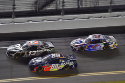 Ty Dillon, Germain Racing, Chevrolet Camaro GEICO Military, Alex Bowman, Hendrick Motorsports, Chevrolet Camaro Axalta, A.J. Allmendinger, JTG Daugherty Racing, Chevrolet Camaro Kroger ClickList