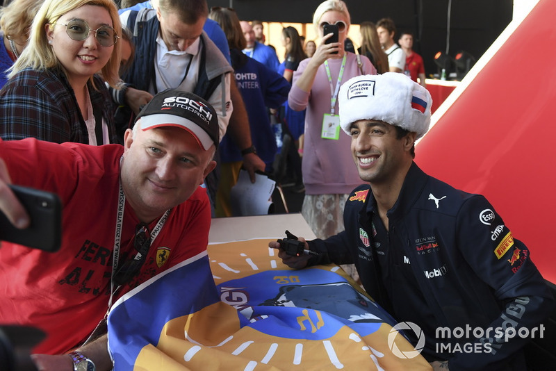 Az Orosz Nagydíj rajongói Szocsiból - F1 2018