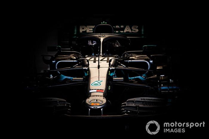 Detalle del Mercedes AMG F1 W10