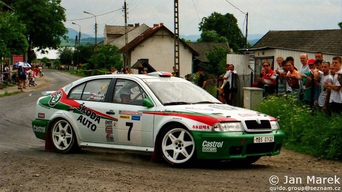 Emil Triner, Miloš Hůlka, Škoda Octavia Kit Car, Rajd Polski 1998