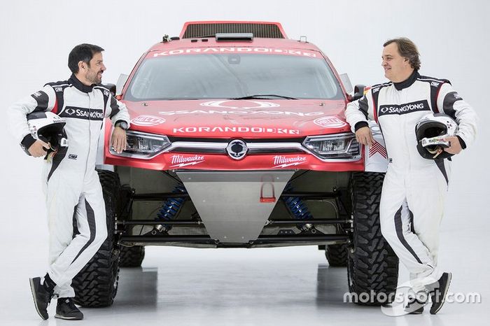 Óscar Fuertes y Diego Vallejo, SsangYong Korando DKR
