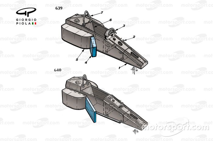 Chasis del Ferrari 639 y 640