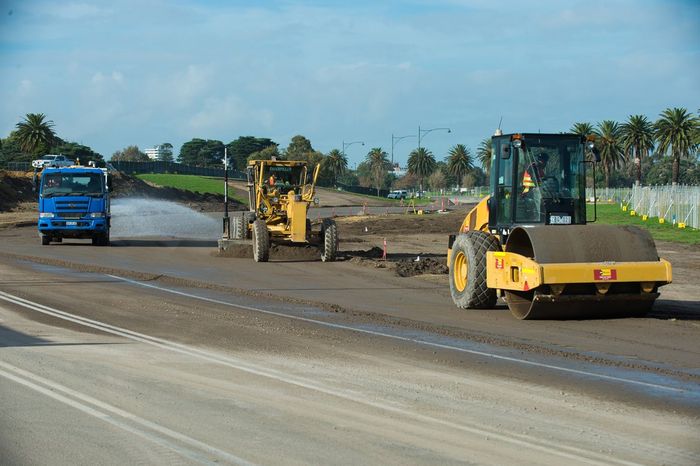 Cambios en las curvas 9 y 10 del circuito Albert Park
