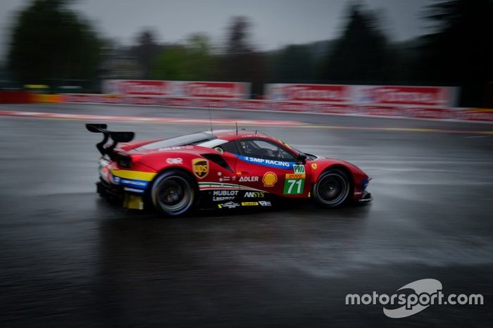 #71 AF Corse Ferrari 488 GTE EVO: Davide Rigon, Sam Bird
