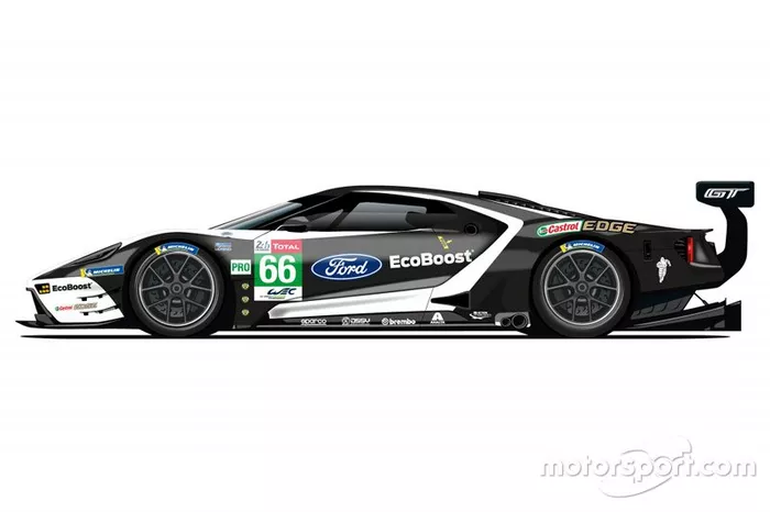 Ford GT livery for 24h Le Mans