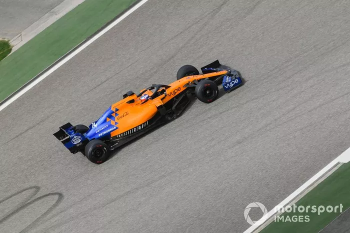 Testes com McLaren no Bahrein