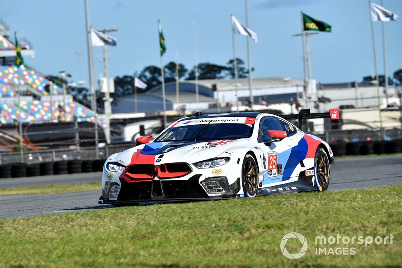 BMW M8 GTE #25 beim Daytona-Test