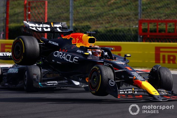 Max Verstappen, accidente del Red Bull Racing RB20
