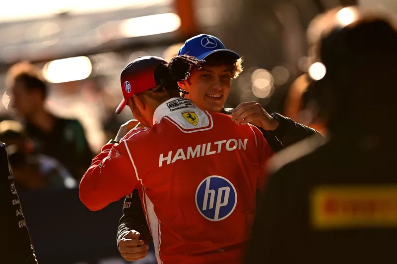 Lewis Hamilton, Ferrari, Andrea Kimi Antonelli, Mercedes