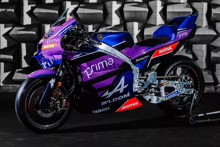 Pramac Racing-kleurstelling