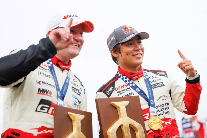 Takamoto Katsuta, Aaron Johnston, Toyota Gazoo Racing WRT Toyota GR Yaris Rally1