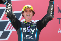 Podio: il vincitore della gara Francesco Bagnaia, Sky Racing Team VR46