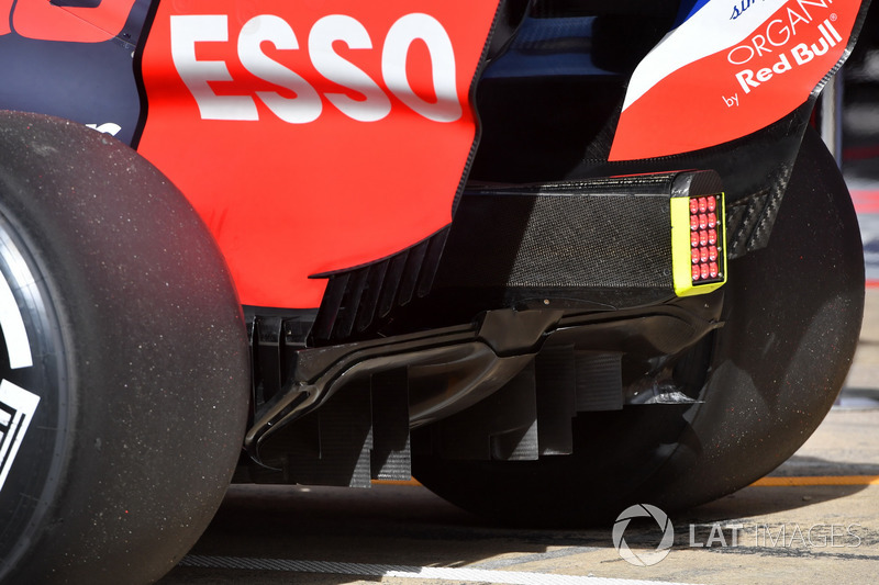 Red Bull Racing RB14, hátsó diffúzor