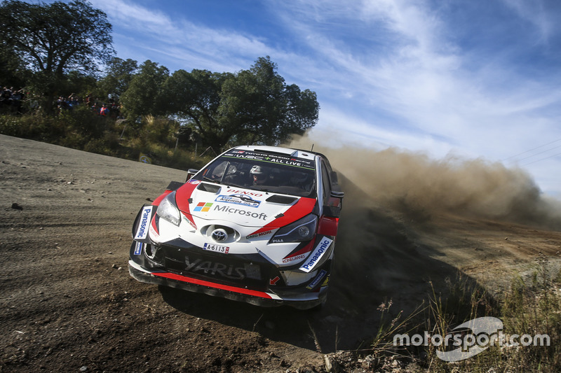 Ott Tanak, Martin Järveoja, Toyota Yaris WRC, Toyota Gazoo Racing