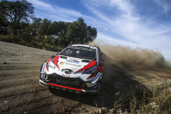 Ott Tanak, Martin Järveoja, Toyota Yaris WRC, Toyota Gazoo Racing