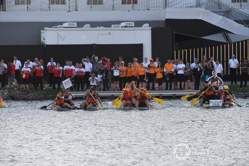 The raft race