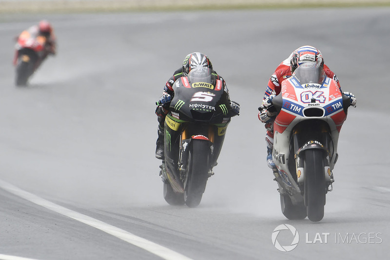 Depois em cima de Johann Zarco.