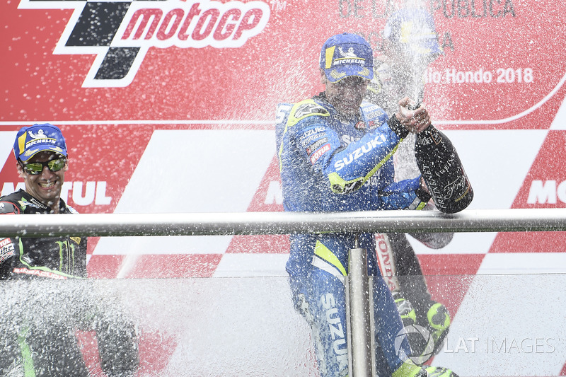 Third place Alex Rins, Team Suzuki MotoGP