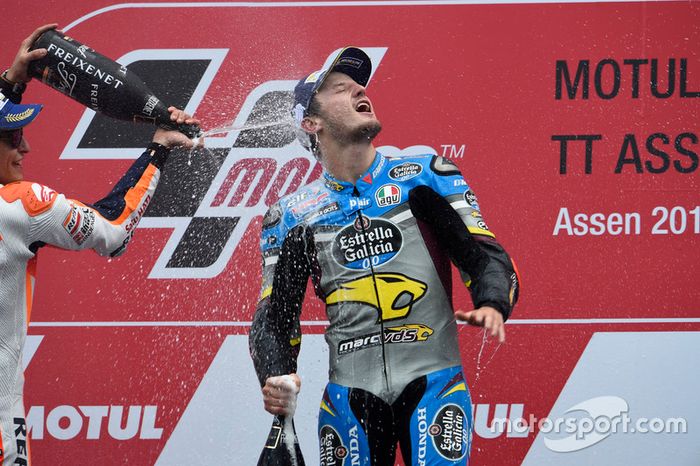 Podium: ganador, Jack Miller, Marc VDS Racing Honda