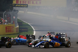 Маркус Ерікссон, Sauber C35 на старті гонки