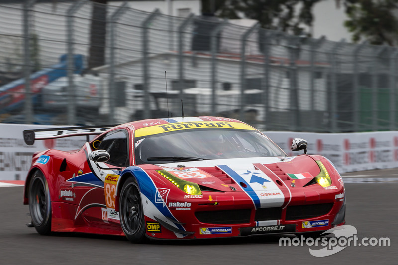 2. GTE-Am: #83 AF Corse, Ferrari 458 Italia: Francois Perrodo, Emmanuel Collard, Rui Aguas