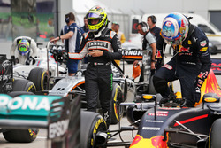 Sergio Pérez, Sahara Force India F1en parc ferme