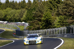 #5 Phoenix Racing, Audi R8 LMS: Mike Rockenfeller, Nicolay Møller Madsen, Dennis Busch, Frank Stippl